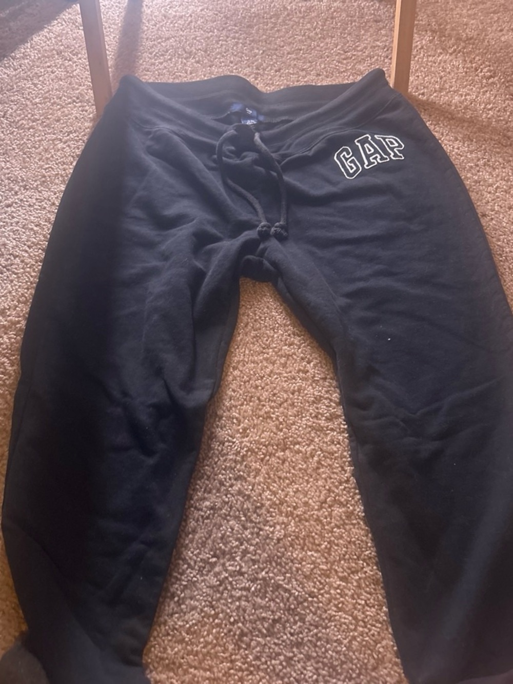 GAP Black Sweatshirt with Navy Label